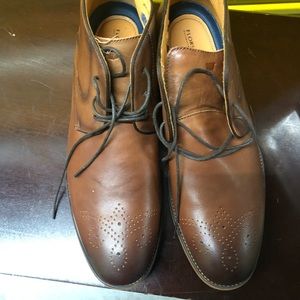Shoe boots( brunt orange)